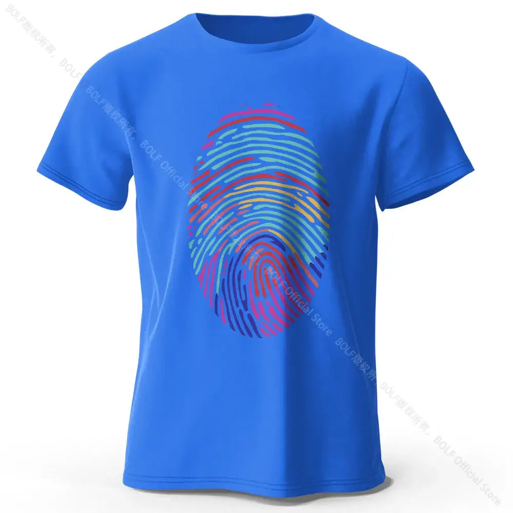 Men's T-shirt Fingerprint