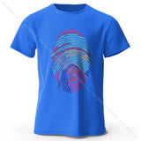 Men's T-shirt Fingerprint