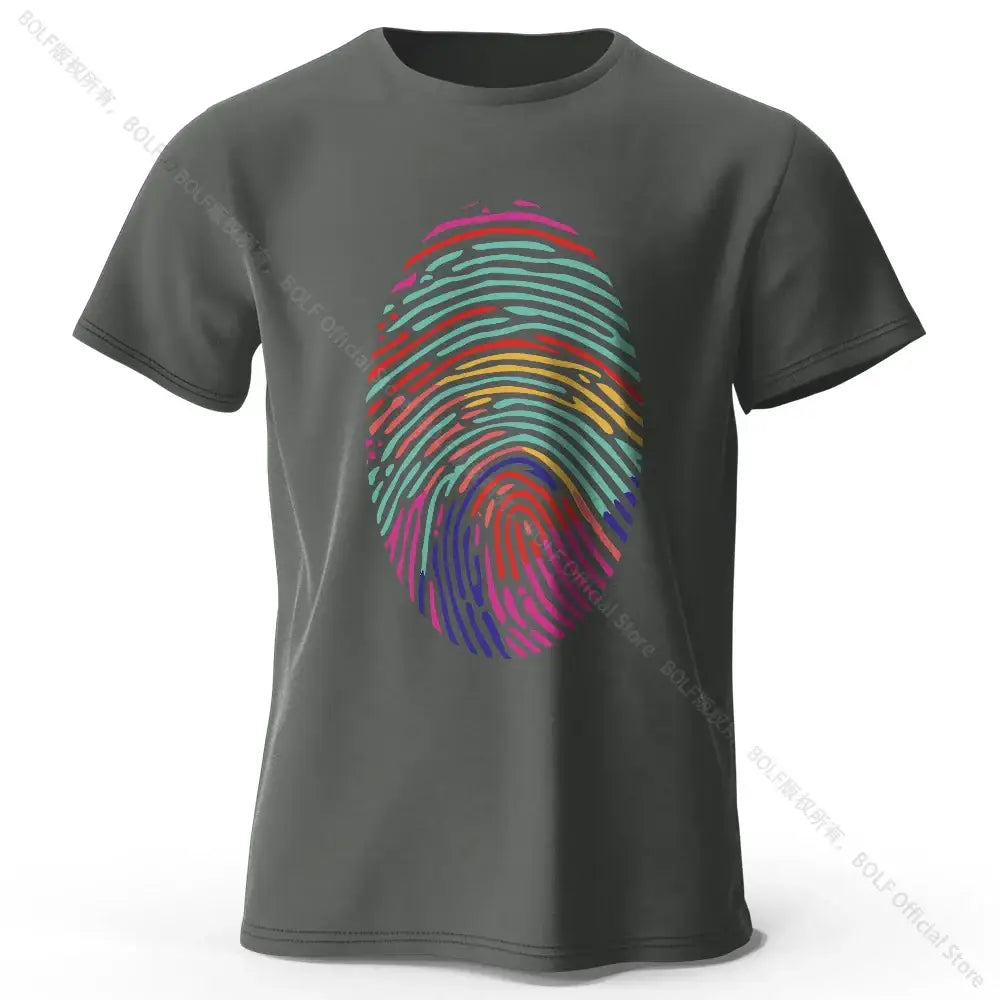 Men's T-shirt Fingerprint