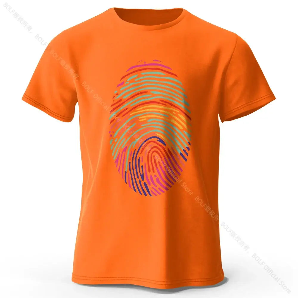 Men's T-shirt Fingerprint