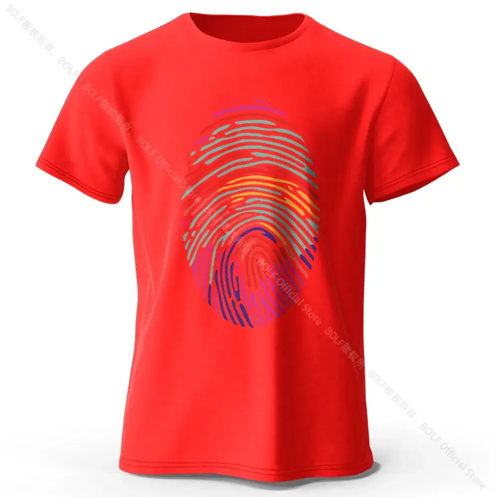 Men's T-shirt Fingerprint