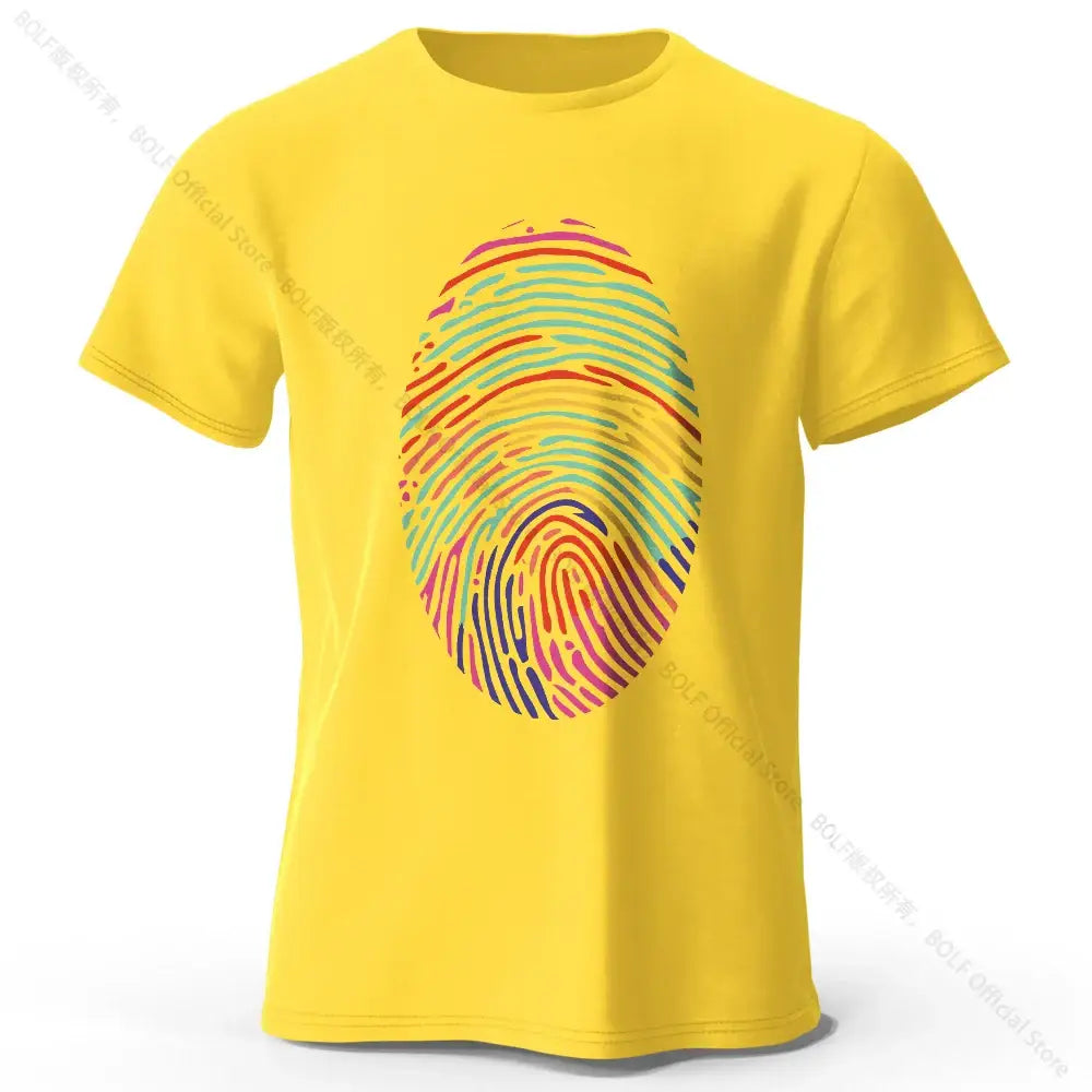 Men's T-shirt Fingerprint