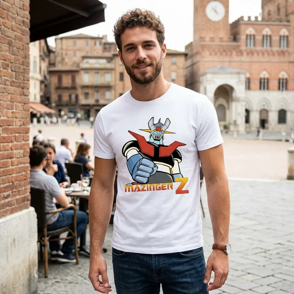 Men's Mazinger Z Robot T-Shirt