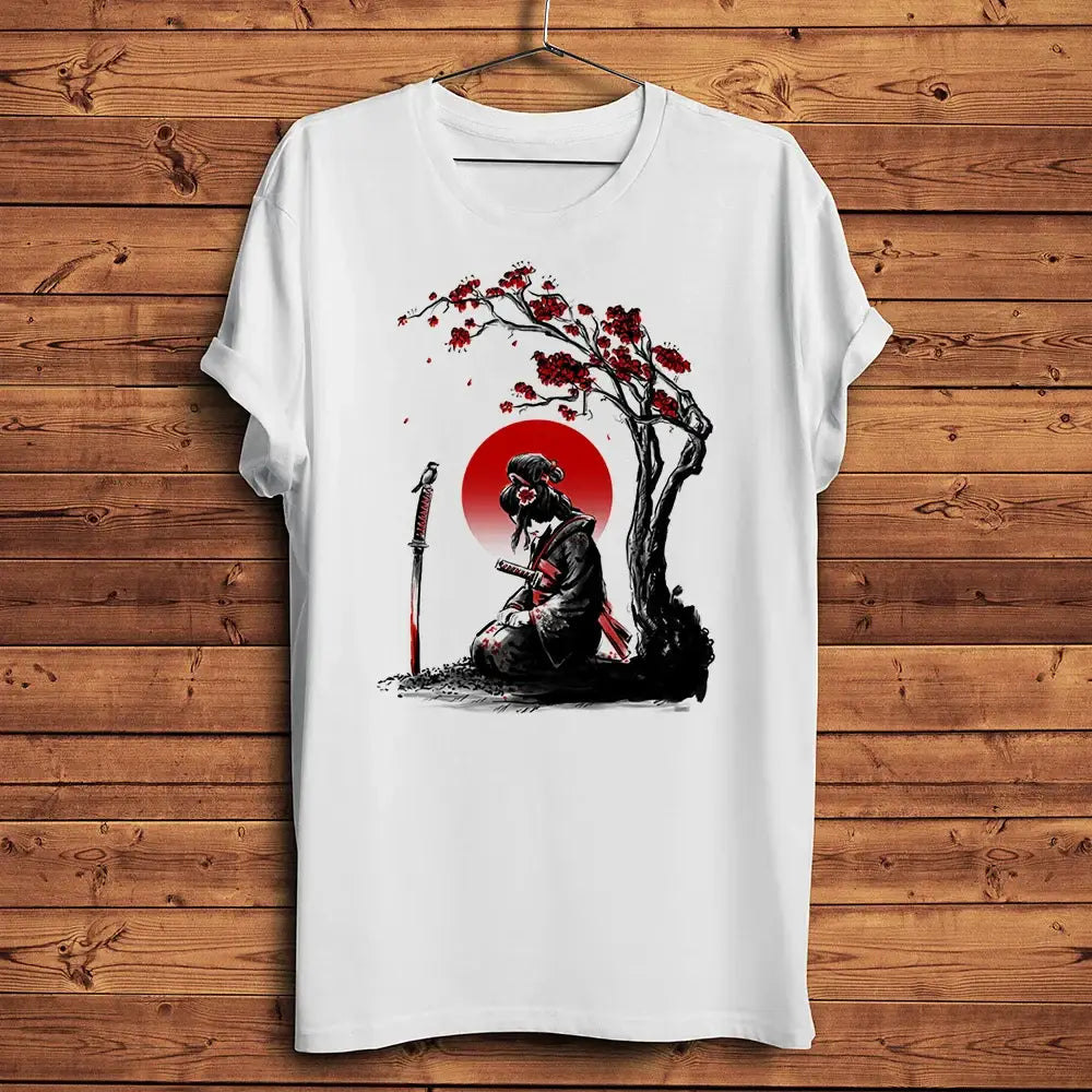 Japan Samurai Geisha T-shirt