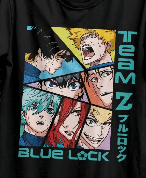 Blue Lock Team Z Manga T-Shirt