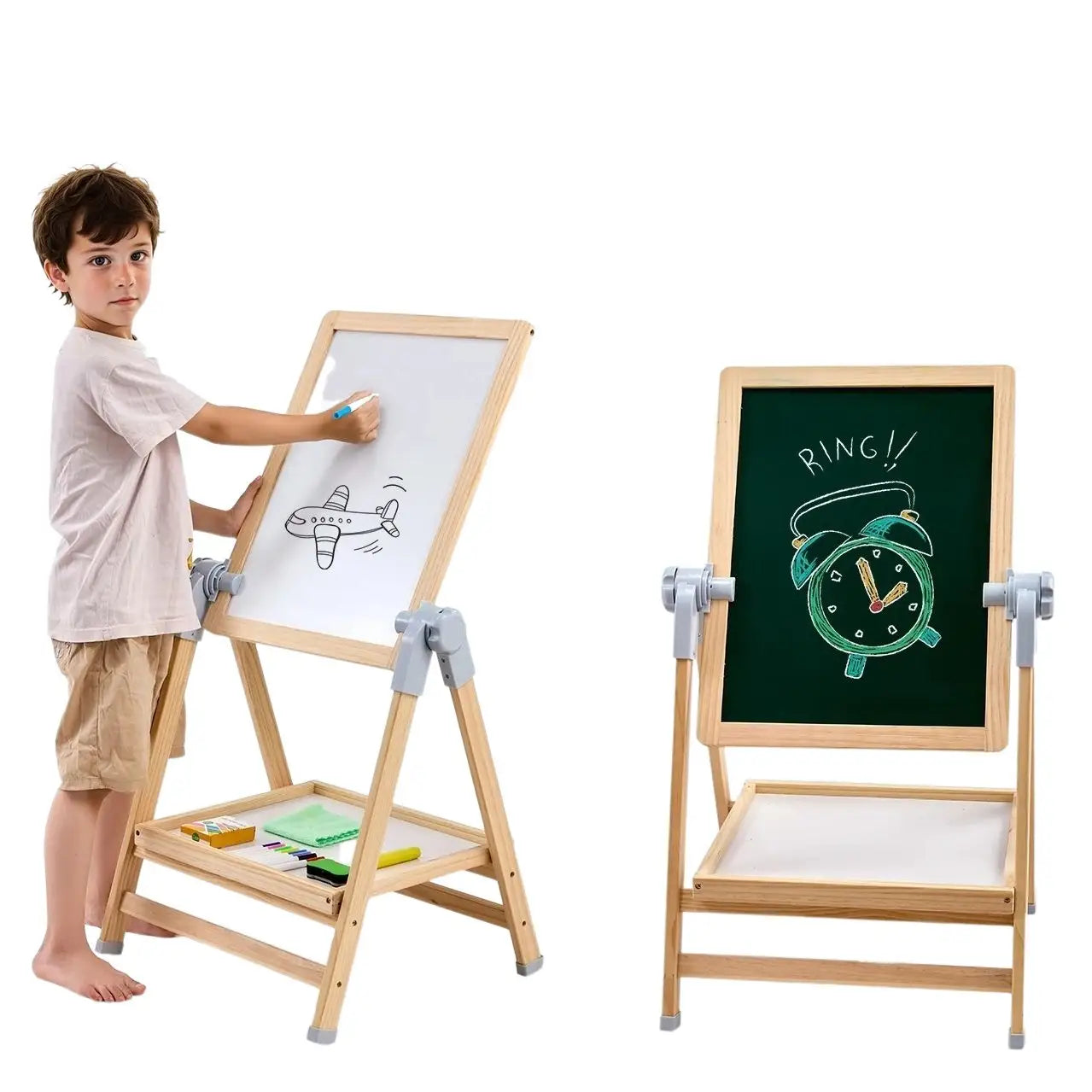 Magnetic Drawing Board on Stand