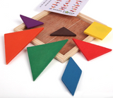 Rompicapo in Legno Tangram Quadrato