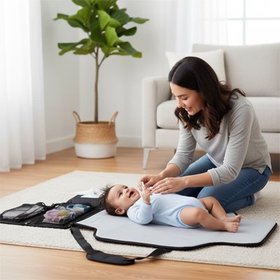 Tapis à langer nomade | CompactCarpet