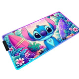 Stitch RGB LED Mouse Pad Beach Surf