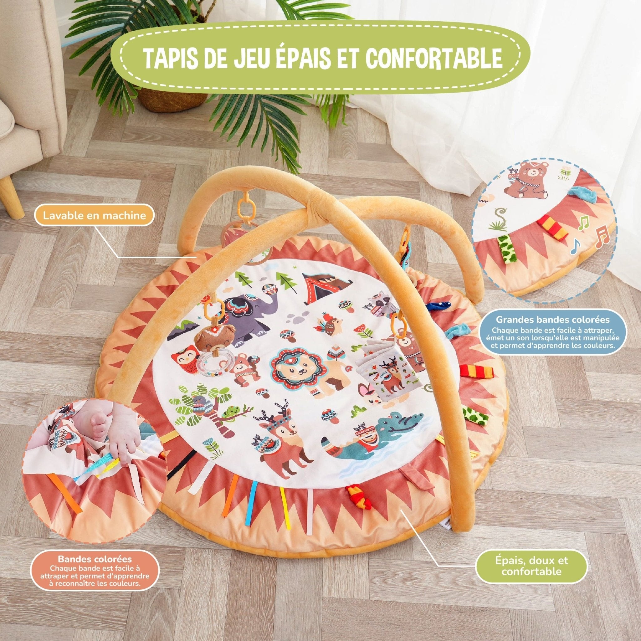 Tapis d'éveil - CIRCLE