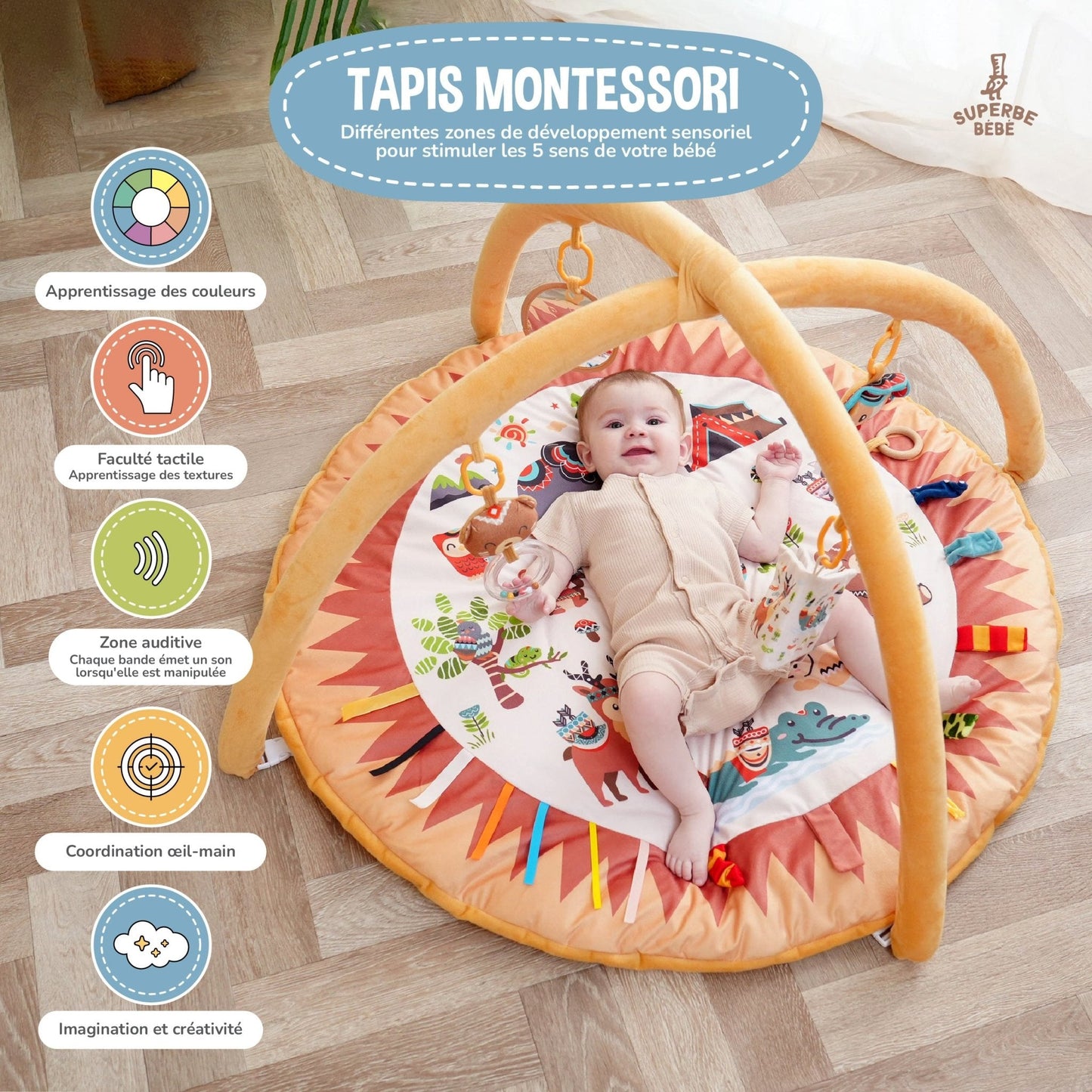 Tapis d'éveil - CIRCLE