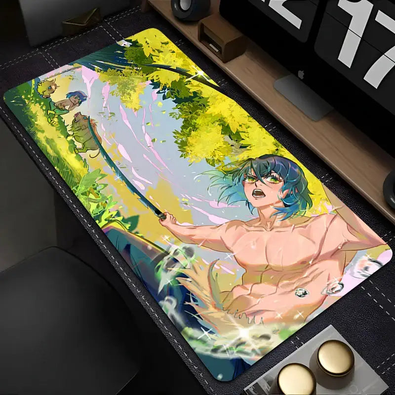 XXL Demon Slayer Inosuke Hashibira Mouse Pad