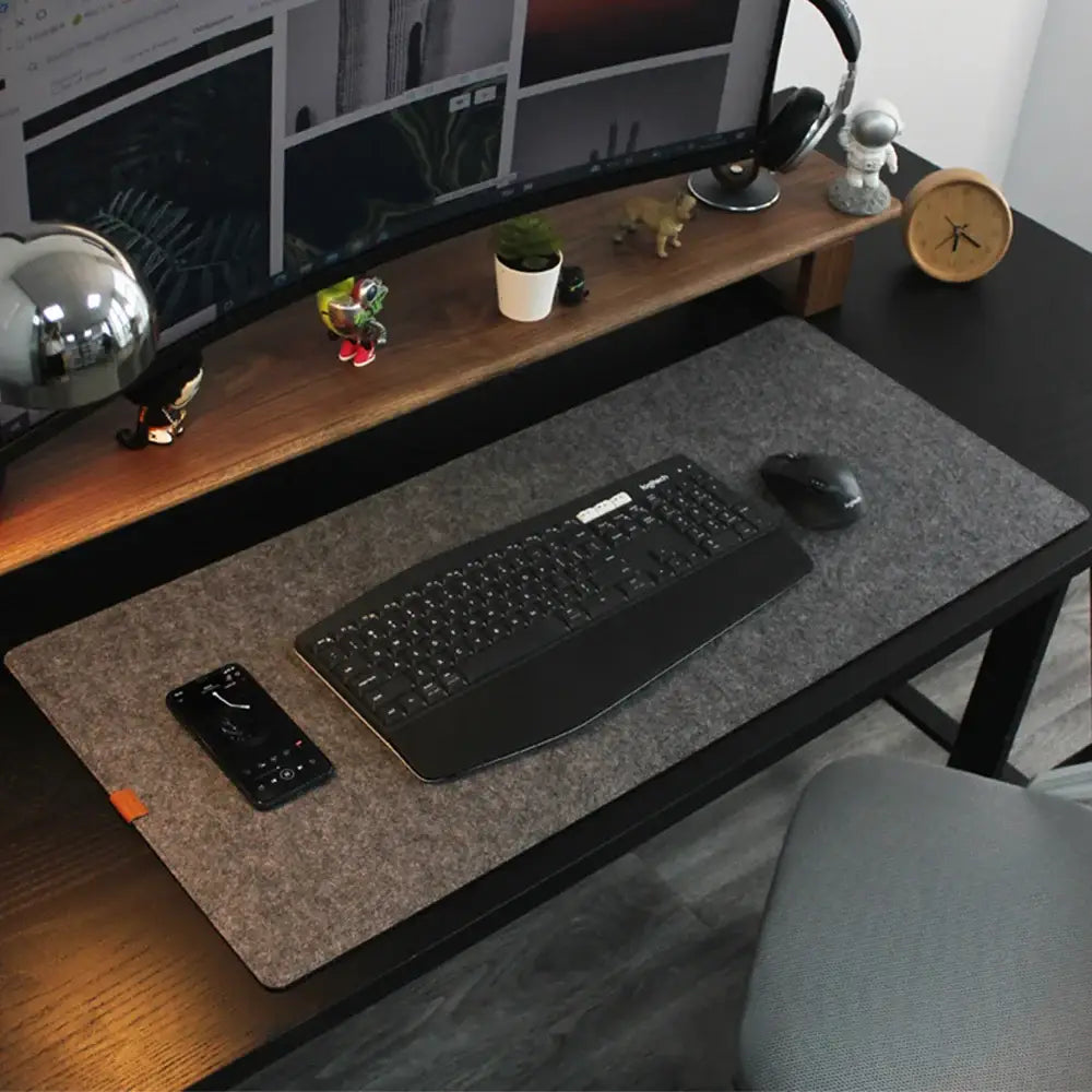 XXL Wool Felt Mouse Pad
