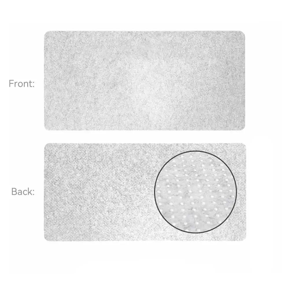 Tapis souris xxl en feutre de laine gris argenté avec surface douce et confort optimal au toucher granuleux