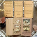 French Tarot Cards Couple Conversation