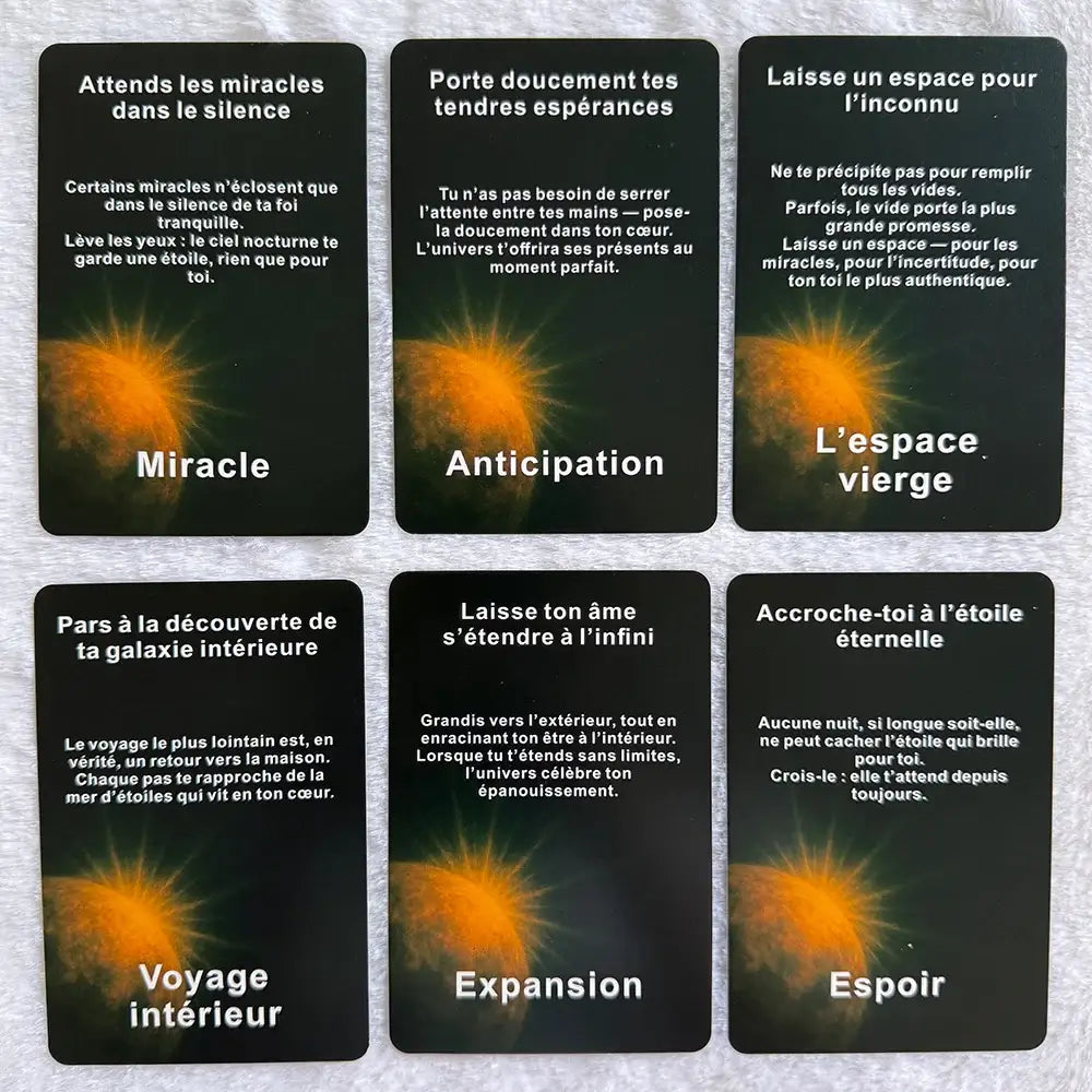 French Cosmic Spirit Tarot Cards