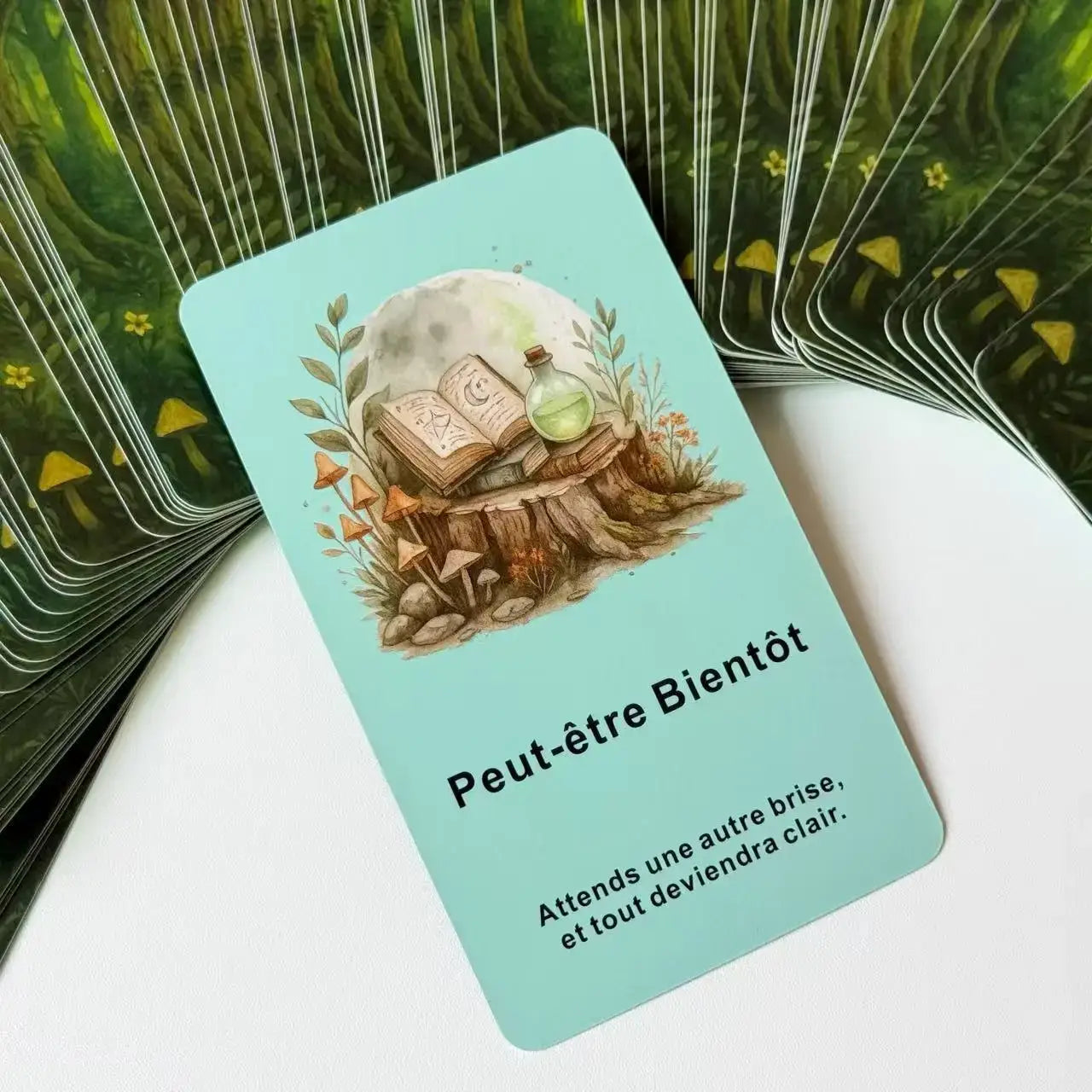 French Tarot Cards Mysterious Messages