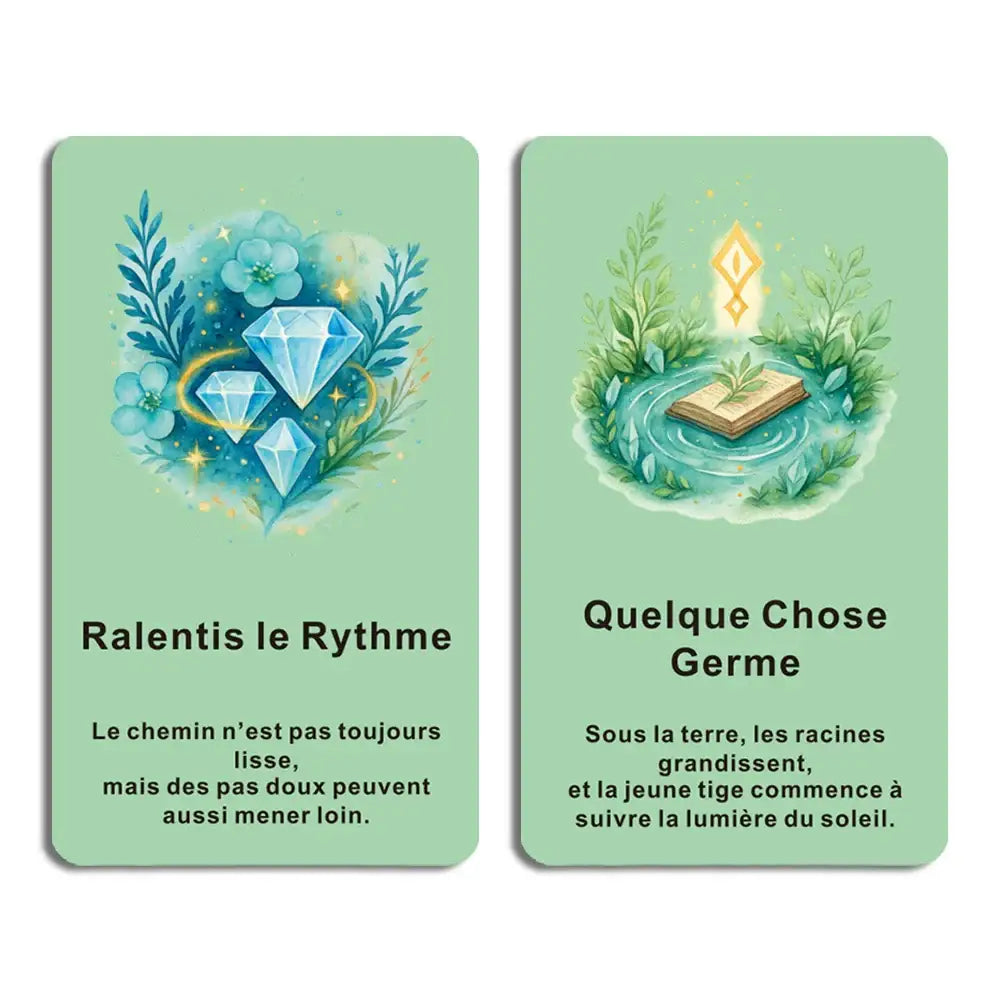 French Tarot Cards Mysterious Messages