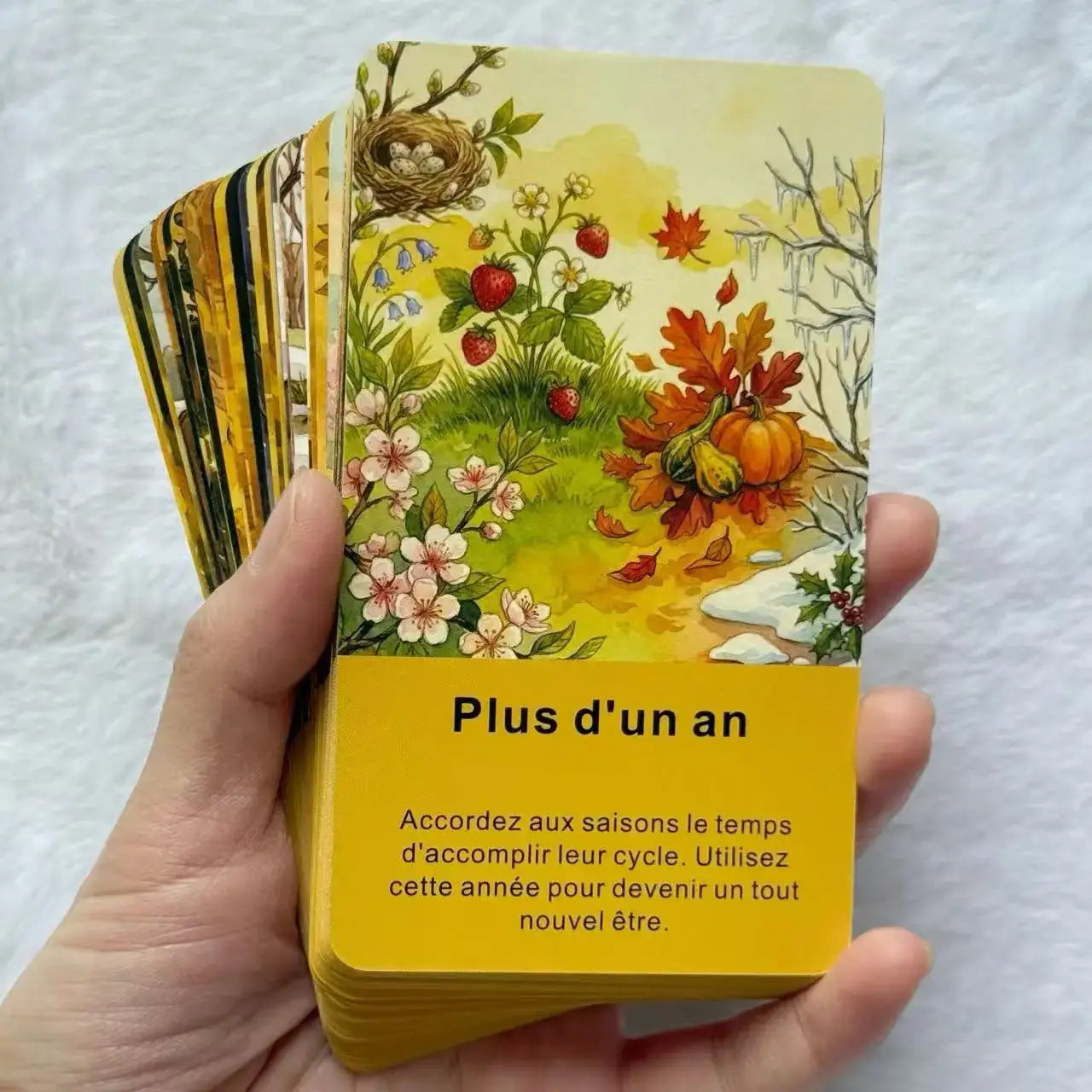 French Tarot Cards Oracle of Time
