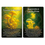 French Tarot Cards Wisdom of Mushrooms