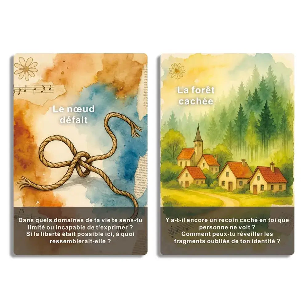 French Tarot Cards Traces of Memory