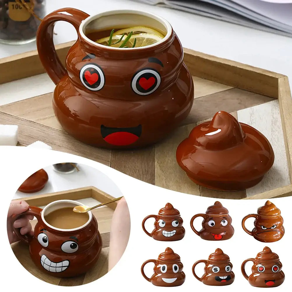 Ceramic Mug Emoji Popo