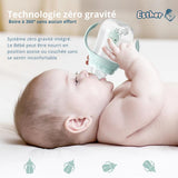 Tazza con cannuccia per bambini - elefante