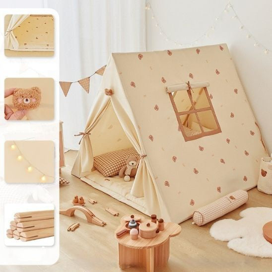 tente-enfant-cabane-beige-pour-enfant