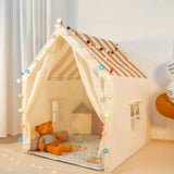 Striped play tent - children's teepee