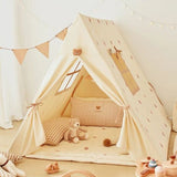 Children's tent - beige children's playhouse