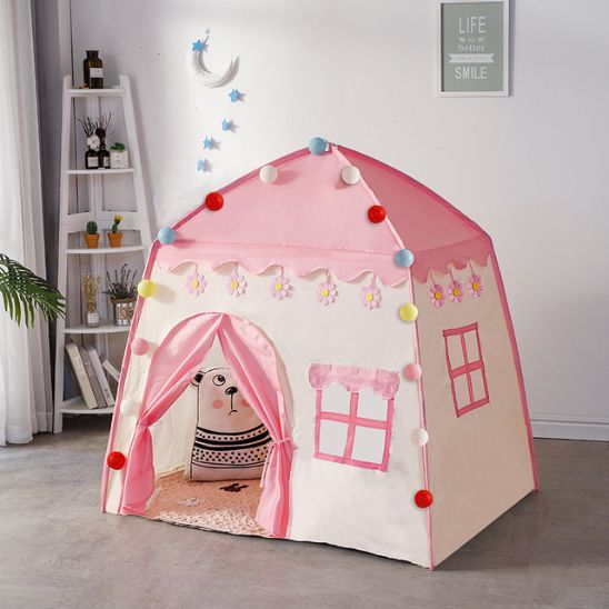 pink comfy playhouse tent