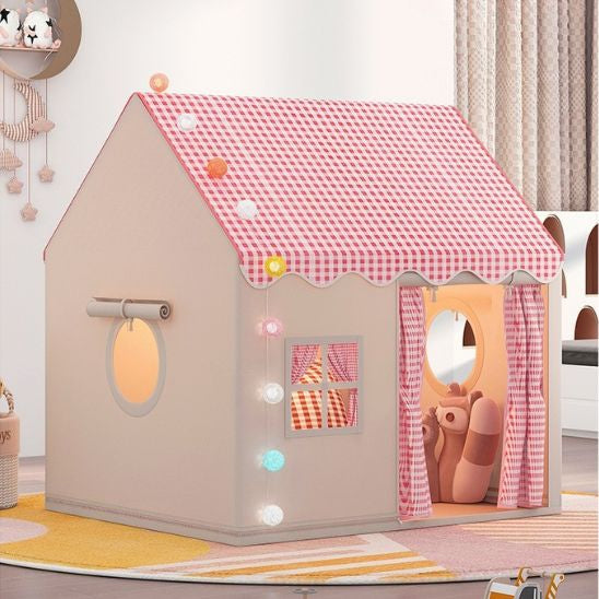 tente-enfant-rose-en-polyester