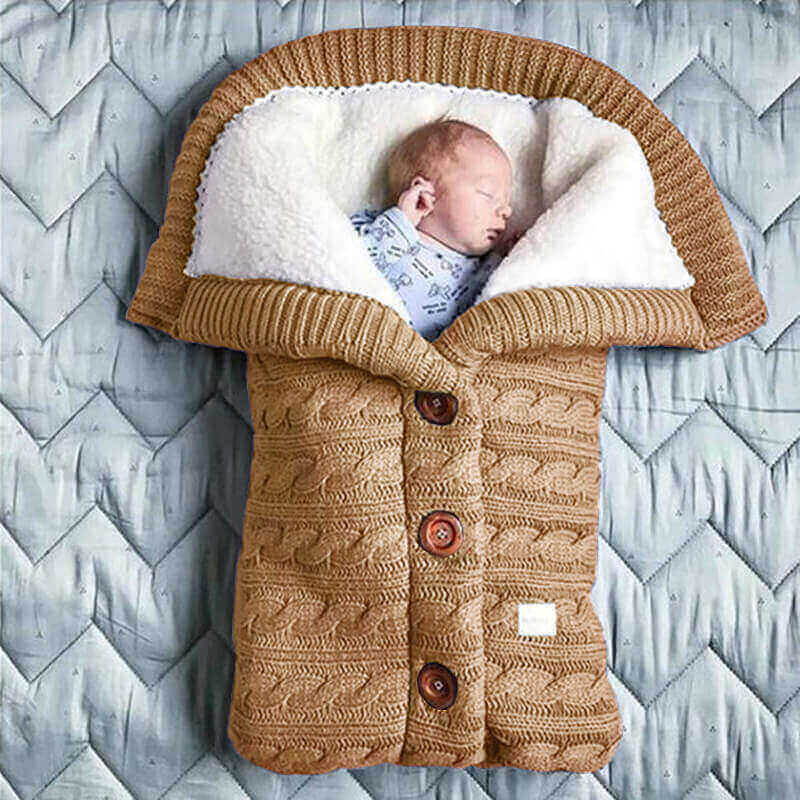 CozyCocoon™ Sac de Couchage Bébé Hiver | Enveloppe Polaire Chaude