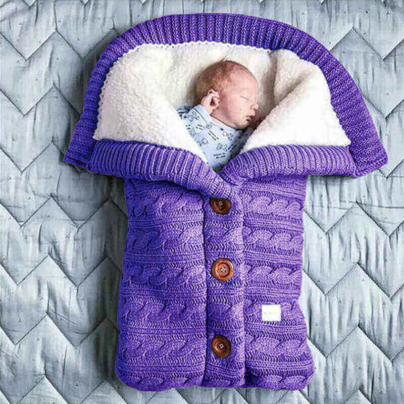 CozyCocoon™ Sac de Couchage Bébé Hiver | Enveloppe Polaire Chaude