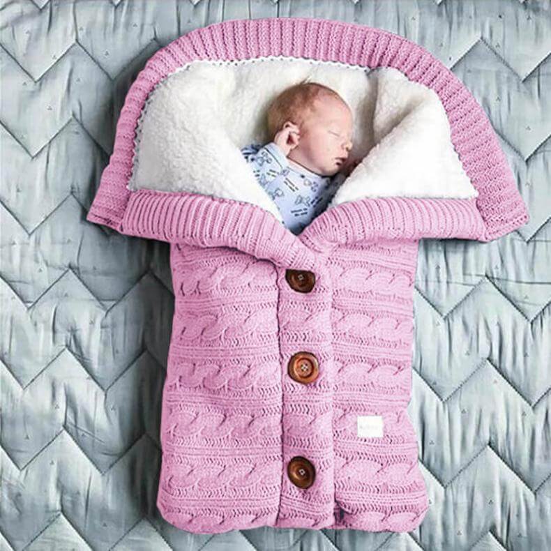 CozyCocoon™ Sac de Couchage Bébé Hiver | Enveloppe Polaire Chaude