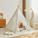 Kids' teepee - cream