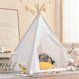 Kids' teepee - cream