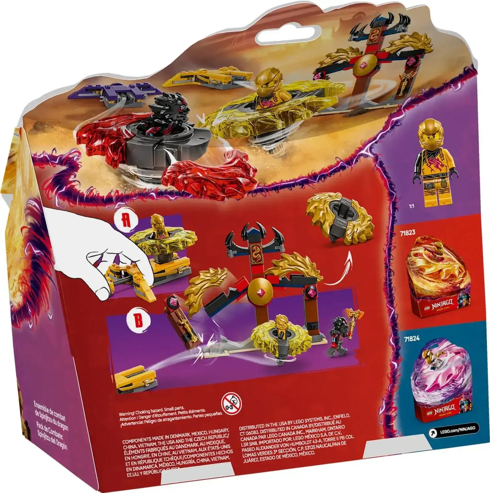 LEGO NINJAGO Dragon Battle Spinners
