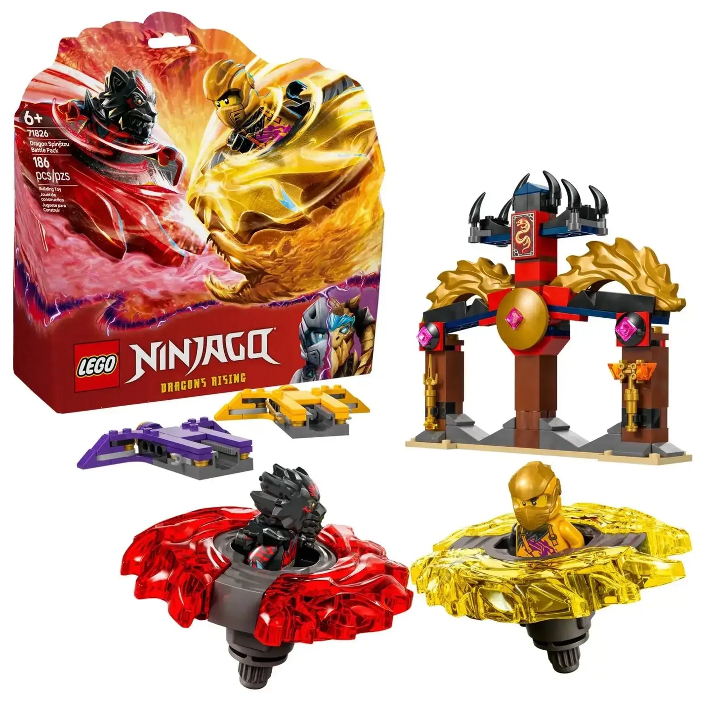 LEGO NINJAGO Dragon Battle Spinners