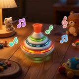 Musical Magical Gyroscopic Light Spinning Tops