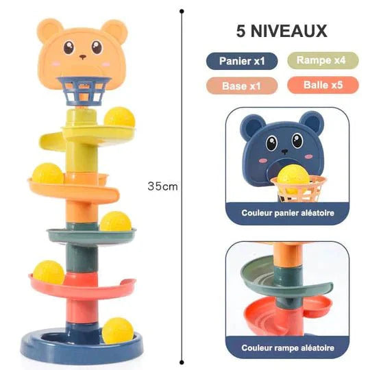 Rolling Ball Stacking Tower | Rolling Ball Stacking Tower ™
