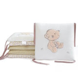 Modular baby cot bumper little bear