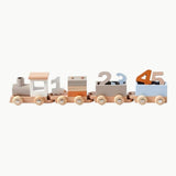 Wooden train - wooden toy - Montessori