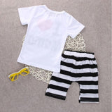 Ensemble T-shirt Graphique & Short UrbanPlay™ Été