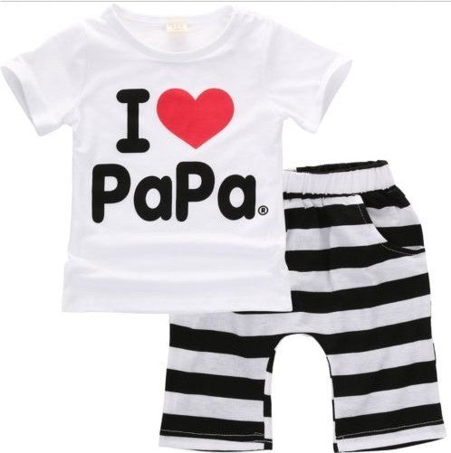 Ensemble T-shirt Graphique & Short UrbanPlay™ Été