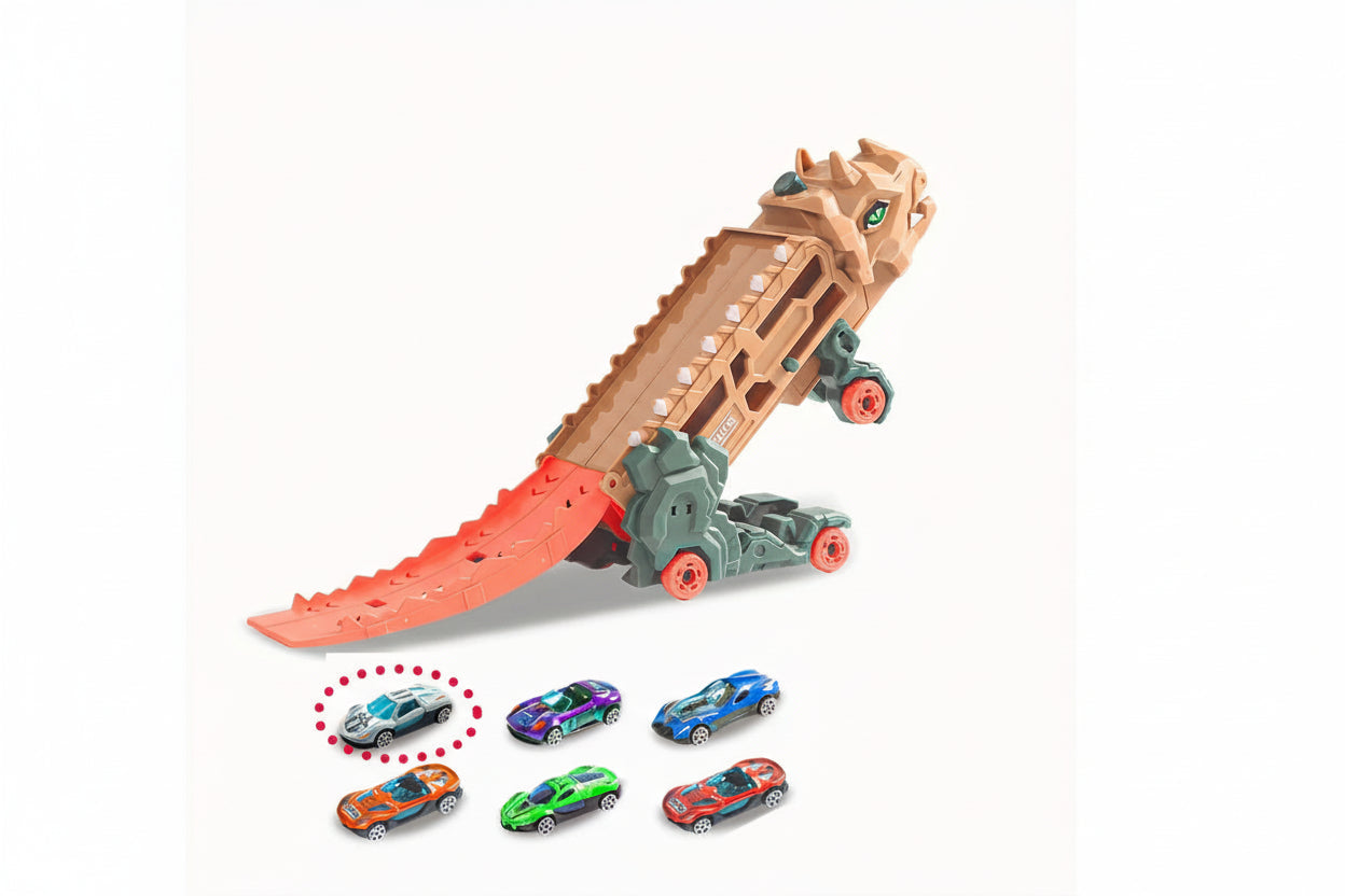 3-in-1 Dinosaur Truck - Transport and Ramp