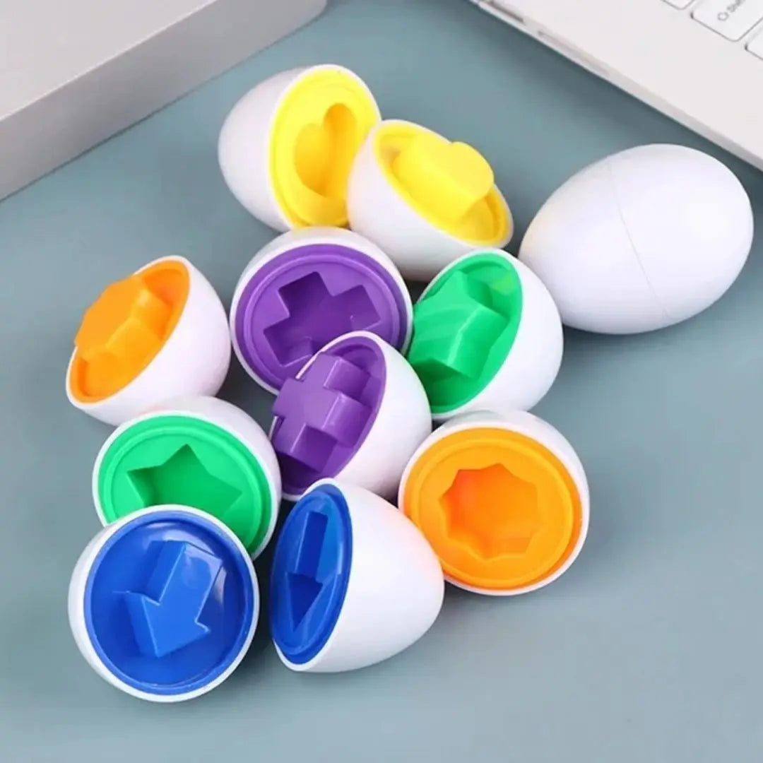 Geometric Building Eggs - ShapeFit™