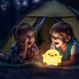 Nightlight - Duck - Silicone Baby Nightlight & Bedside Lamp