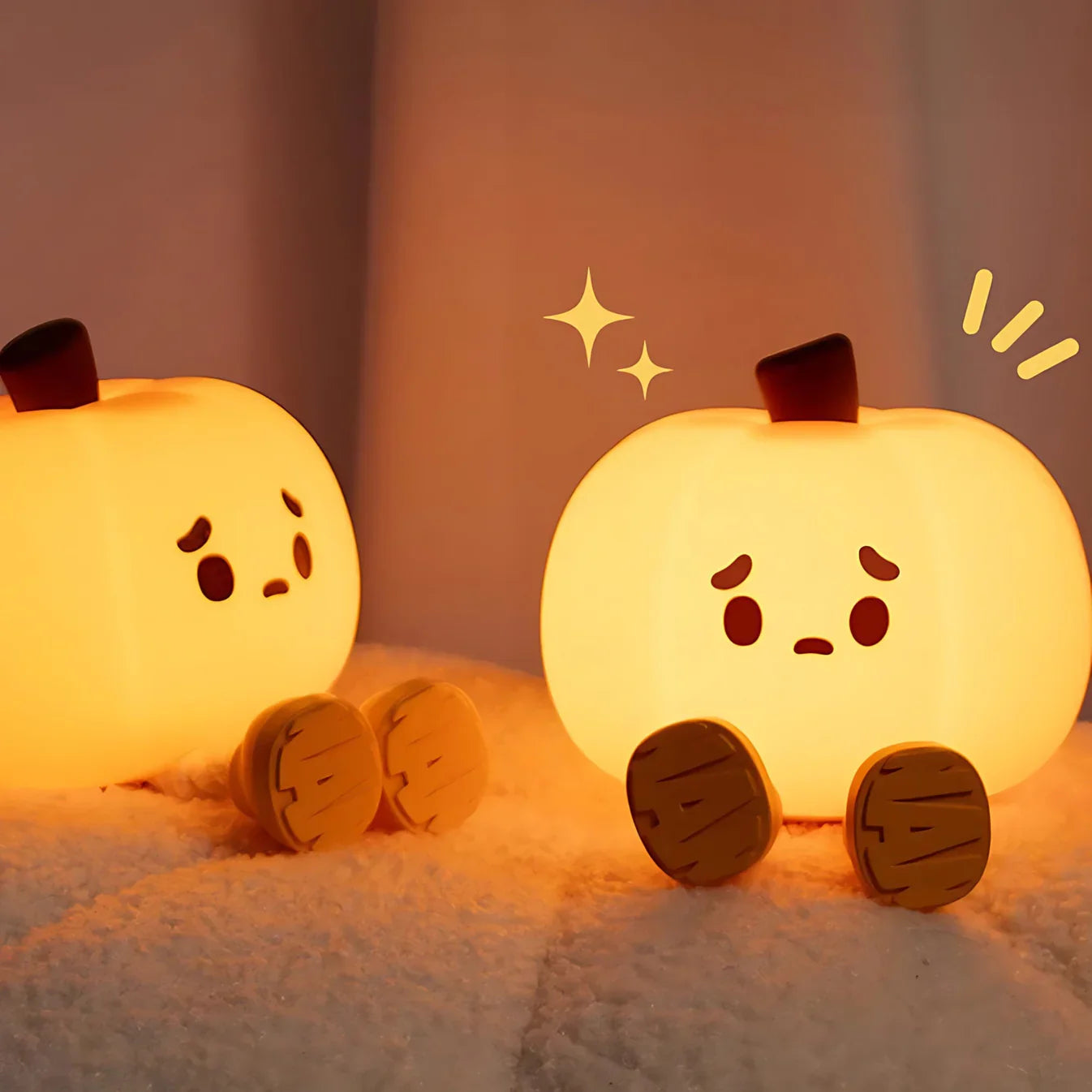 Veilleuse Enfant Halloween - Citrouille