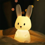 Rabbit Night Light - Baby Night Light - Touch Activated